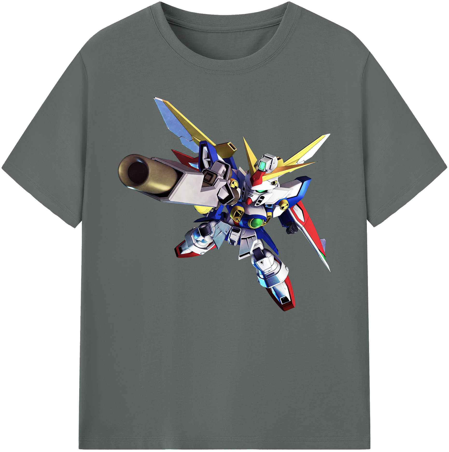 （画像用） 機動戦士ガンダム Mobile Suit Gundam 綿100％ メンズ半袖Tシャツ｜肌触りやわらか＆通気性